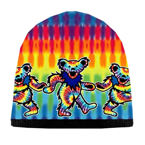 Grateful Dead - Tie Dye Bears Knit Beanie