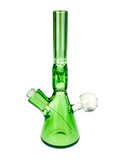 Gemini Art Glass Donut Mini Tube Swamp Green