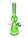 Gemini Art Glass Donut Mini Tube Swamp Green