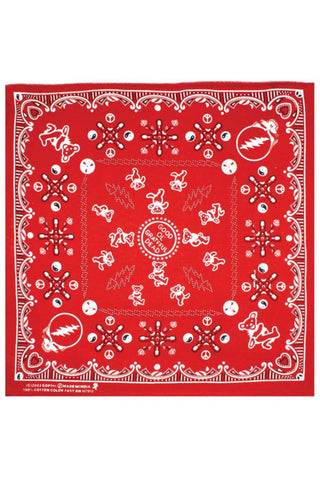 Grateful DeadGood Ol' Grateful Dead Bandana Red 22 x 22