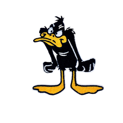 Daffy Duck Embroidered Iron On Patch