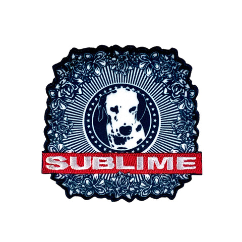 Sublime Lou Dog Embroidered Iron On Patch