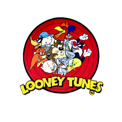 Looney Tunes Group Embroidered Iron On Patch