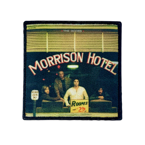 The Doors Morrison Hotel Embroidered Iron On Patch