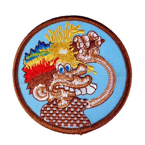 Grateful Dead Europe 72' Ice Cream Kid Embroidered Iron On Patch