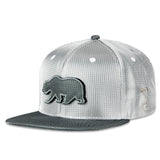 Removable Bear Silver Ballistic Fitted Hat