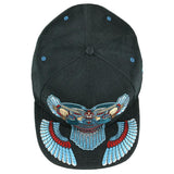 Mayan Smile Black Fitted Hat