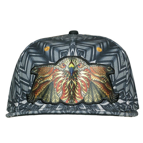 Phil Lewis Red Tail Hawk Fitted Hat