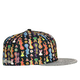 Woodstock Psychedelic Lava Fitted Hat