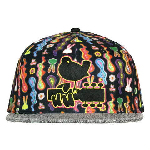 Woodstock Psychedelic Lava Fitted Hat