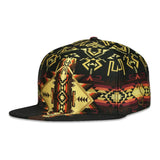 Desert Lore Woven Black Snapback Hat