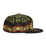 Desert Lore Woven Black Snapback Hat