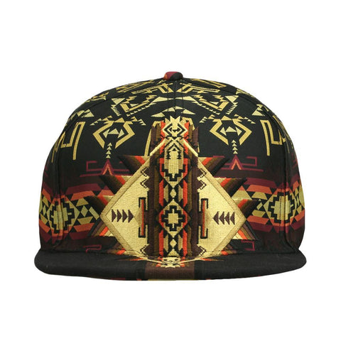 Desert Lore Woven Black Snapback Hat