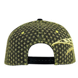 Grassroots California Laser Guided Visions Gold Black Snapback Hat