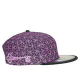 Grassroots California Laser Guided Visions Purple Snapback Hat