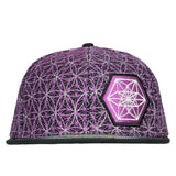 Laser Guided Visions Purple Snapback Hat