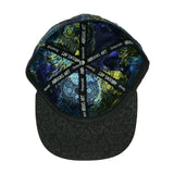 Aaron Brooks Oil Owl Allover Fitted Hat