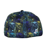 Aaron Brooks Oil Owl Allover Fitted Hat