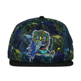 Aaron Brooks Oil Owl Allover Fitted Hat