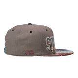 Sunsquabi Galaxy Gray Snapback Hat