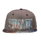 Sunsquabi Galaxy Gray Snapback Hat