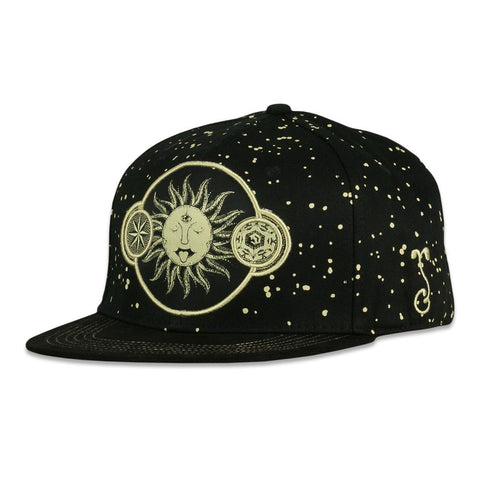 Grassroots California Cosmic Arcana Gold Fitted Hat