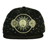 Grassroots California Cosmic Arcana Gold Fitted Hat
