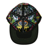 Grassroots California Ellie Paisley Oil Spill Fitted Hat