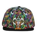 Grassroots California Ellie Paisley Oil Spill Fitted Hat