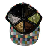 Removable Bear Pastel Patchwork Fitted Hat