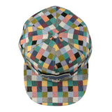 Removable Bear Pastel Patchwork Fitted Hat