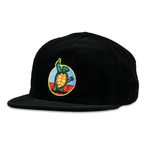 Stanley Mouse Miracle Terrapin Black Corduroy Zipperback Hat