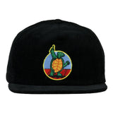 Stanley Mouse Miracle Terrapin Black Corduroy Zipperback Hat