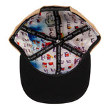 Jerry Garcia Grisman Tan Snapback Hat