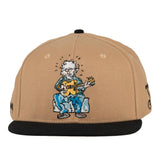 Jerry Garcia Grisman Tan Snapback Hat