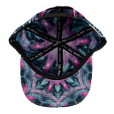 Jerry Garcia Watercolor Mandala Pink Snapback Hat