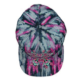 Jerry Garcia Watercolor Mandala Pink Snapback Hat