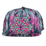 Jerry Garcia Watercolor Mandala Pink Snapback Hat