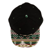 Grassroots California Removable Bear Evergreen Black Fitted Hat