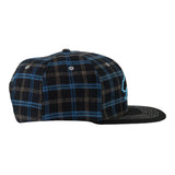 Grassroots California Bear Collection Blue Flannel Snapback Hat