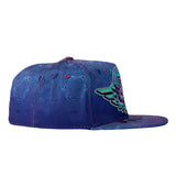 Grassroots California Night Owl Blue Fitted Hat