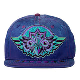 Grassroots California Night Owl Blue Fitted Hat