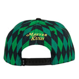 Grassroots California Master Kush Leaf Argyle Black Snapback Hat