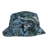 Grassroots California Vincent Gordon Seahorse Party Blackout Reversible Bucket Hat