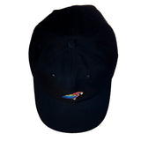 Grassroots California Scarlet Macaw Black Dad Hat