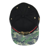 Grassroots California Method Man Camo Ripstop Black Fitted Hat