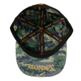 Grassroots California Method Man Camo Ripstop Black Fitted Hat