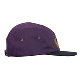 Grassroots California THC Bee Purple 5 Panel Snapback Hat