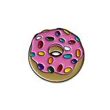 KGB Glass Pink Sprinkles Donut Pin