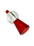 Gemini Art Glass Booblay Carb Cap Pomegranate